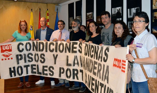 Recepció de les cambreres de pis dels hotels de Port Aventura
