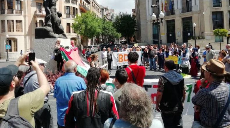 Ens solidaritzem amb Palestina