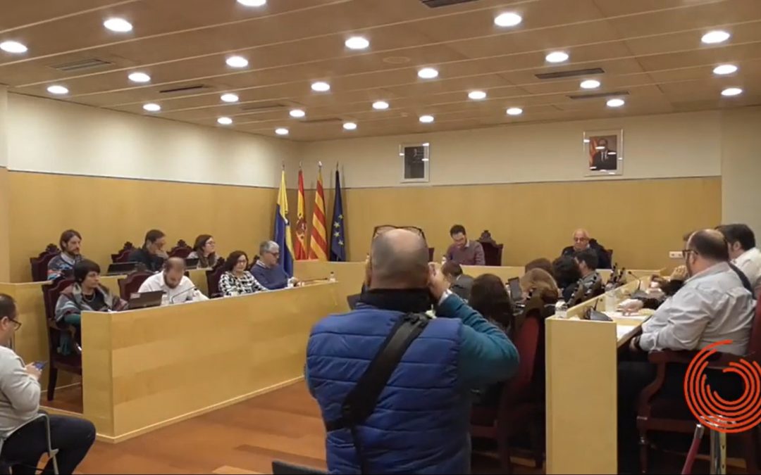 Retransmissió del Ple Municipal del cinc de desembre