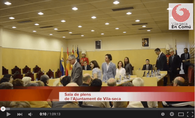 Ple d’investidura. 13 de Juny de 2015.