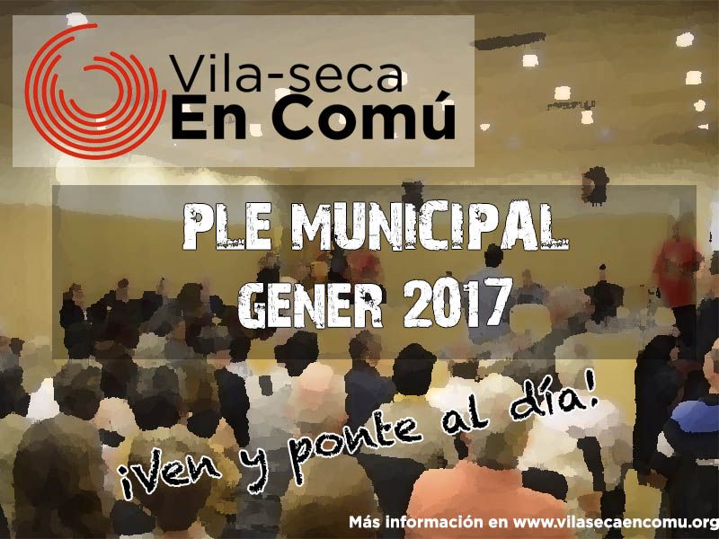 [VIDEO] Ple municipal gener 2017